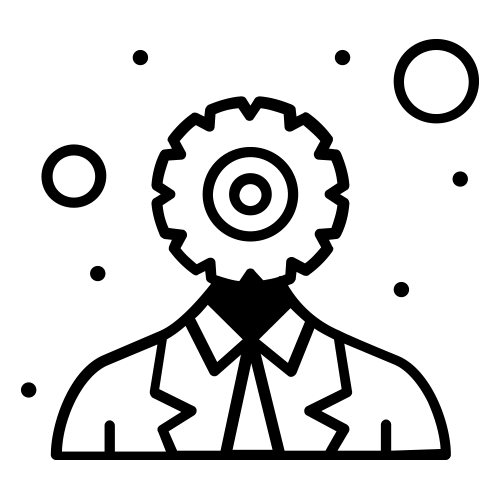 אייקון - איש עם ראש גלגל שיניים